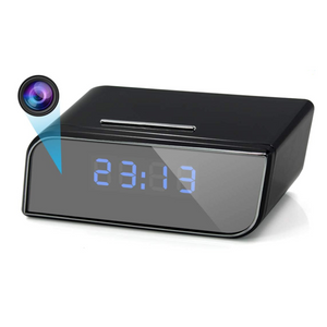 Cámara Espía Inteligente WIFI Reloj despertador 1080P HD Visión Nocturna -  Startechoffice